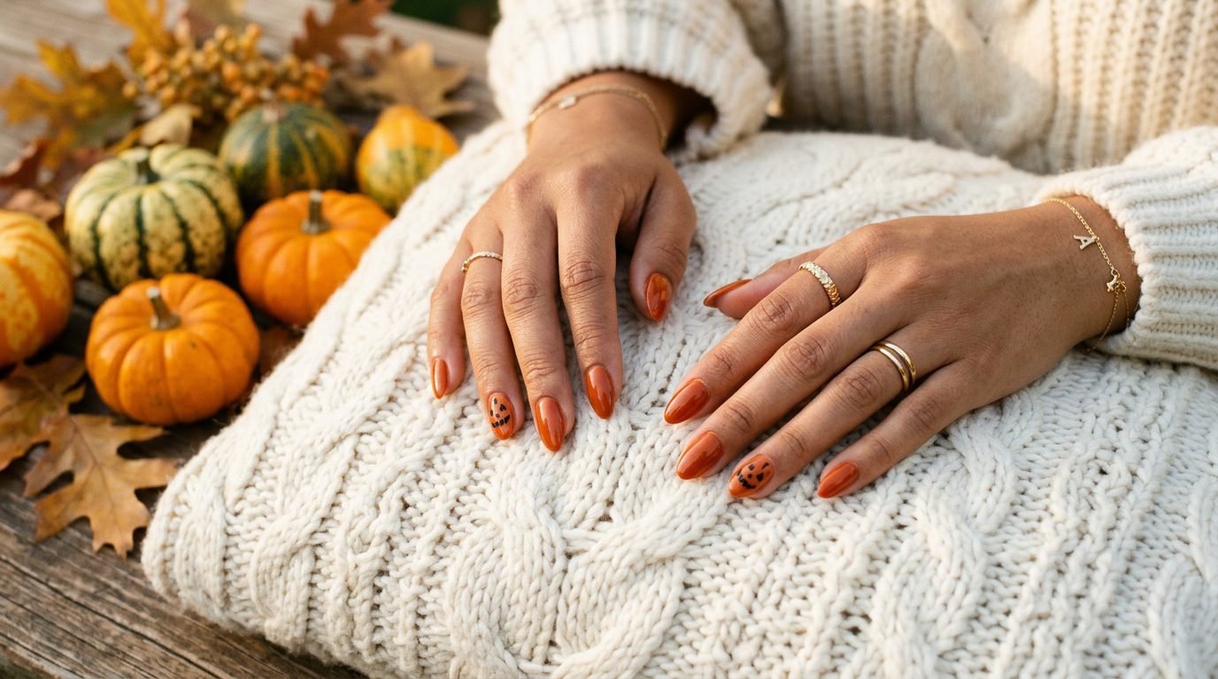 Pumpkin Nails Ideas 2026: 12 Cute Designs for Every Skill Level