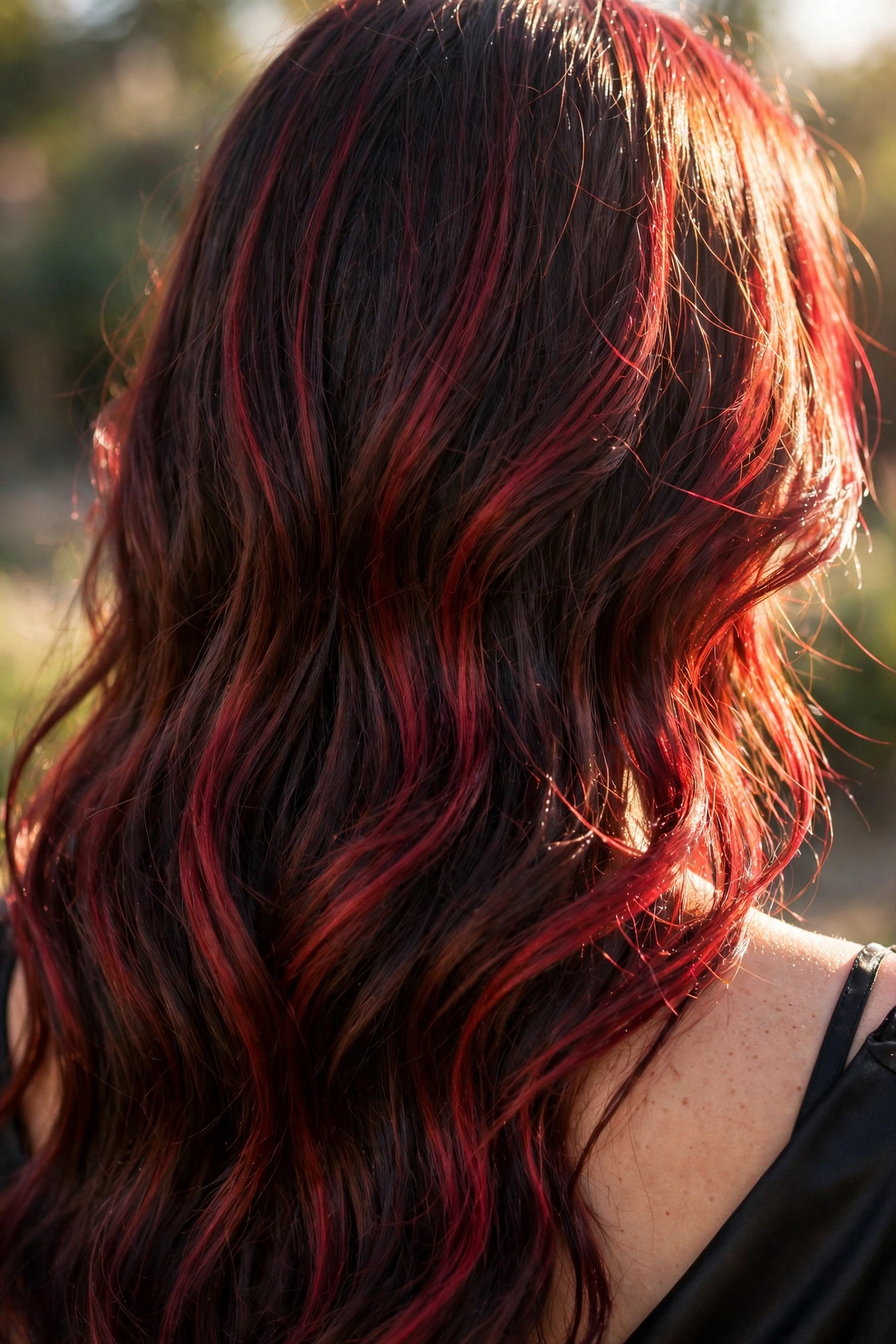 30 Cherry Cola Hair Color Ideas That Look Expensive - idea 2