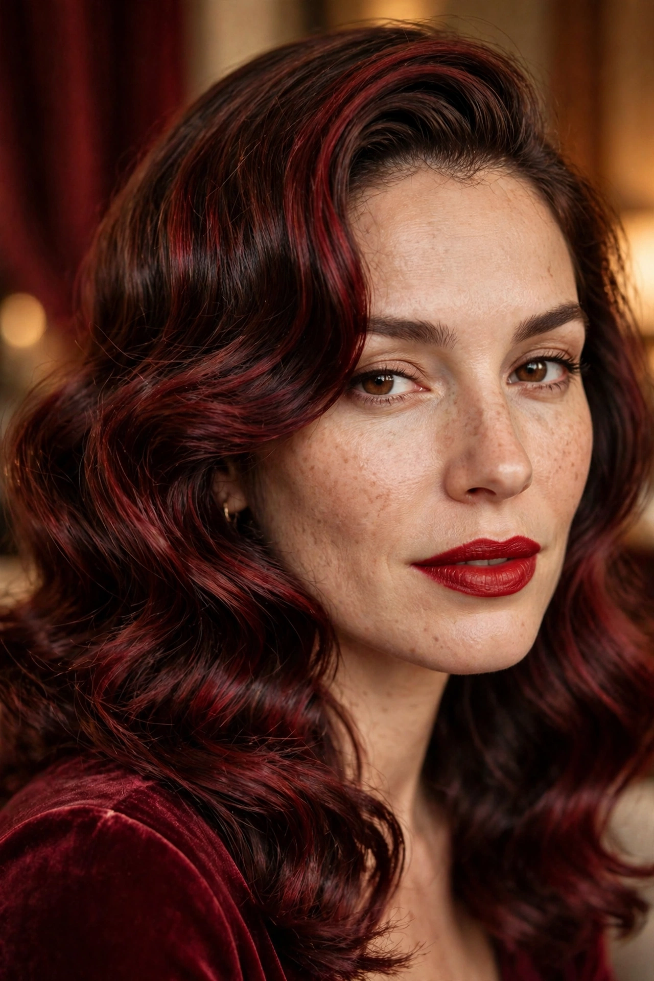 30 Cherry Cola Hair Color Ideas That Look Expensive - idea 7