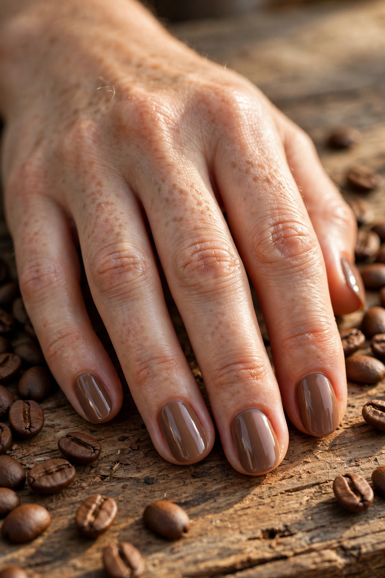 25 Coffee Nails Ideas in Rich Espresso and Mocha Shades