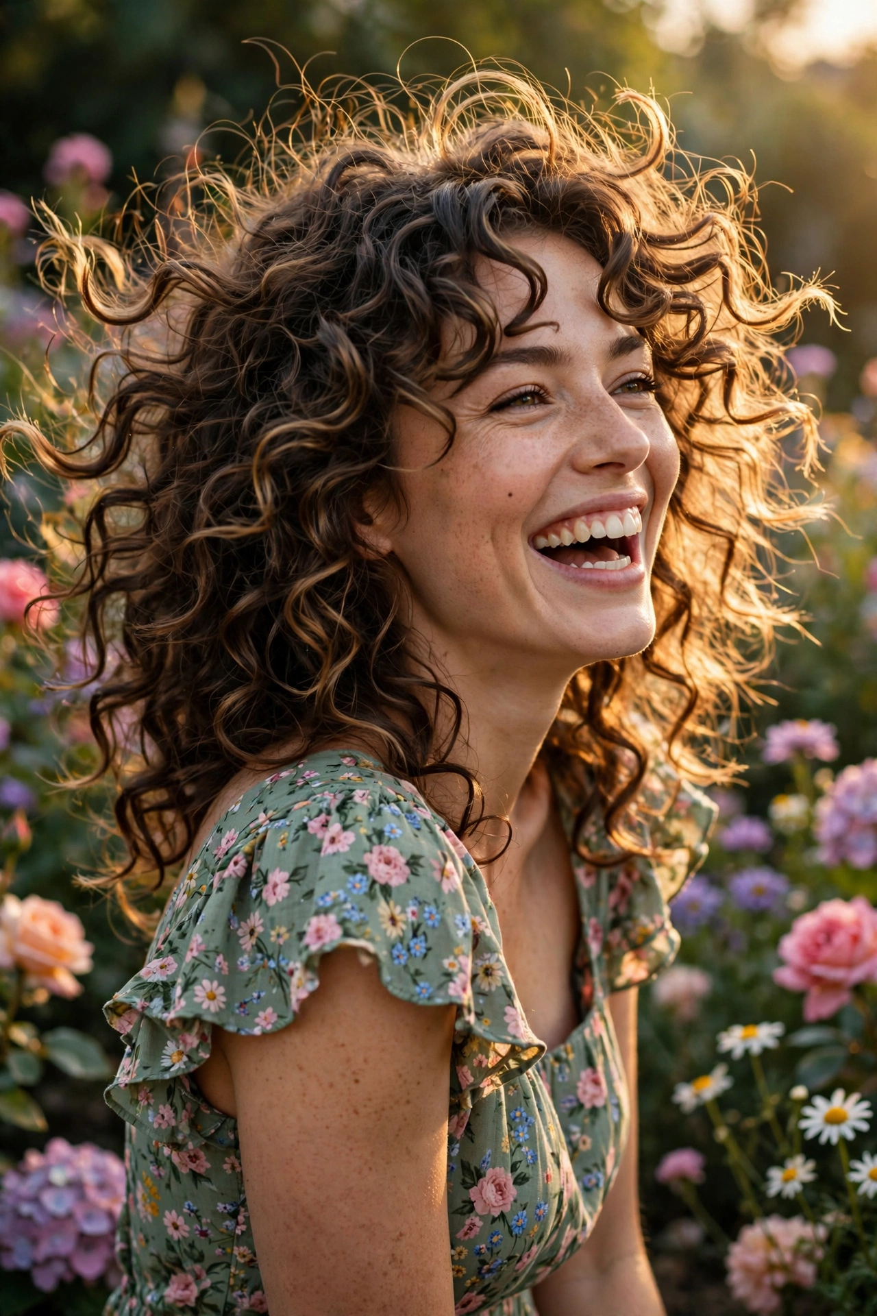 22 Curly Butterfly Cut Styles for Bouncy, Face-Framing Volum - idea 3