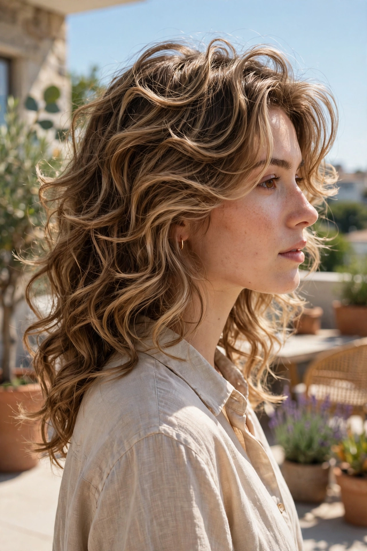 22 Curly Butterfly Cut Styles for Bouncy, Face-Framing Volum - idea 5