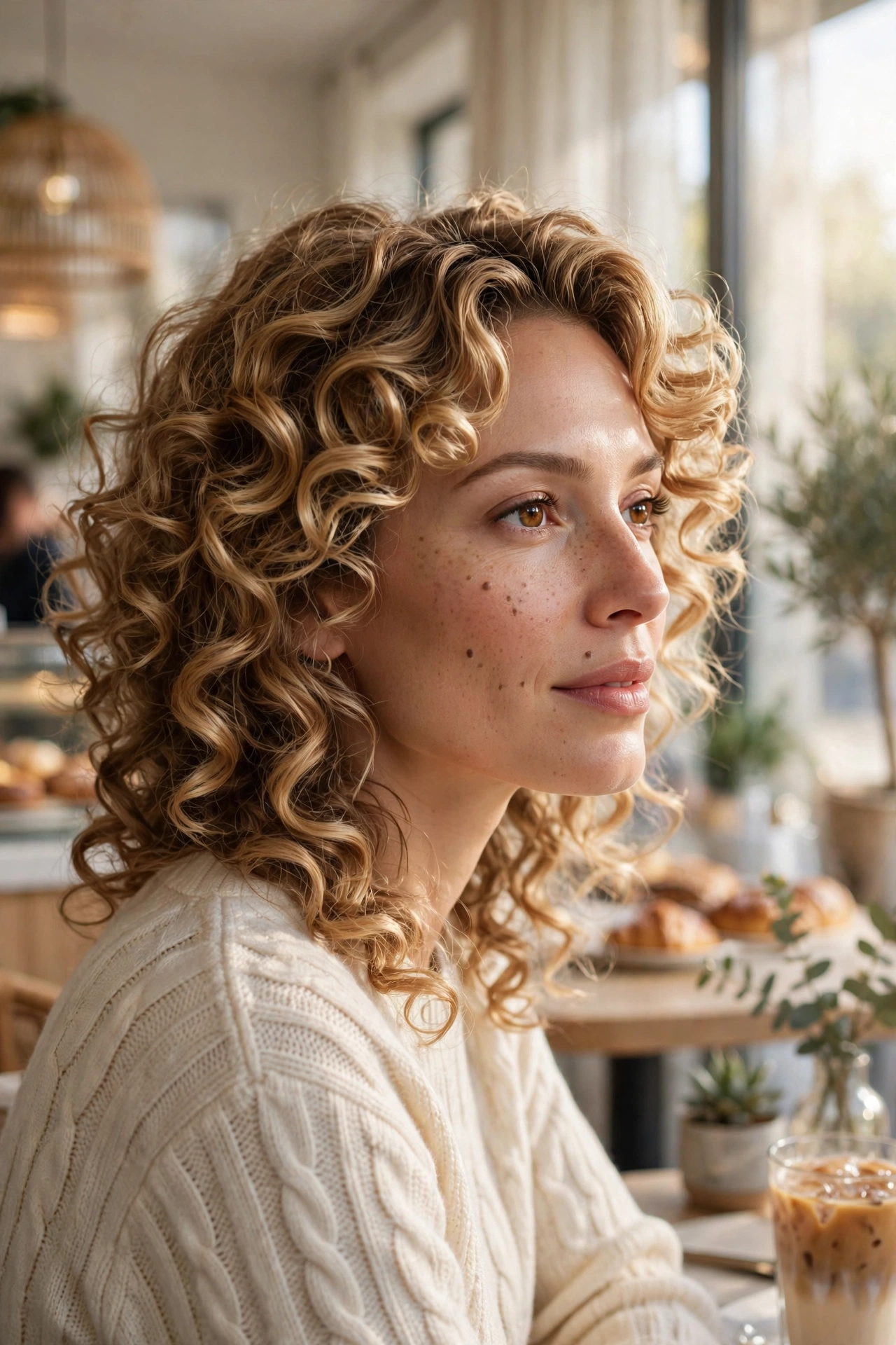 22 Curly Butterfly Cut Styles for Bouncy, Face-Framing Volum - idea 6