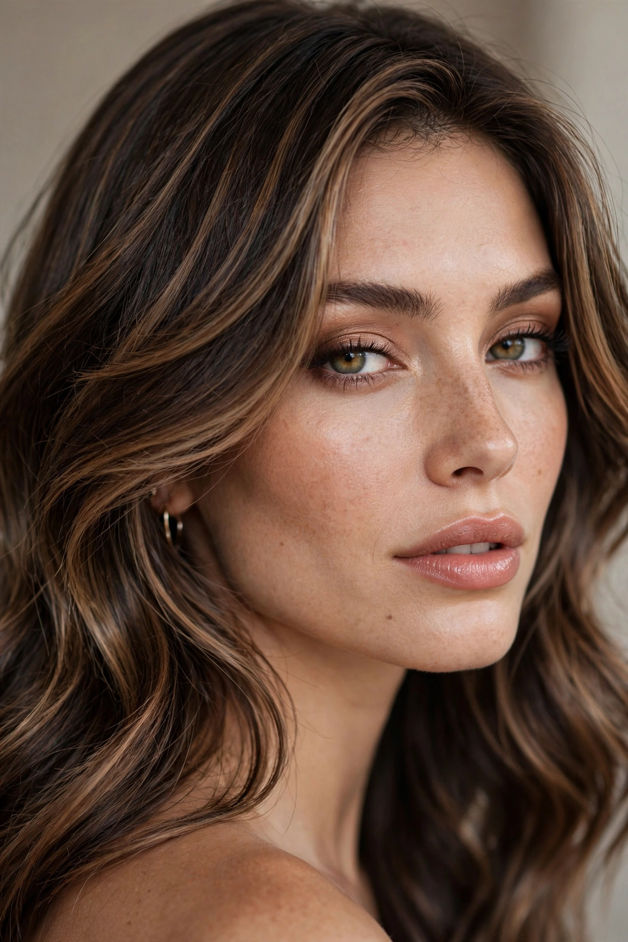 Espresso mocha balayage idea