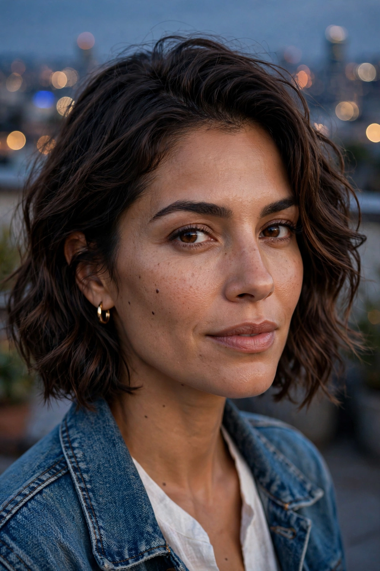 Short layered bob haircut idea