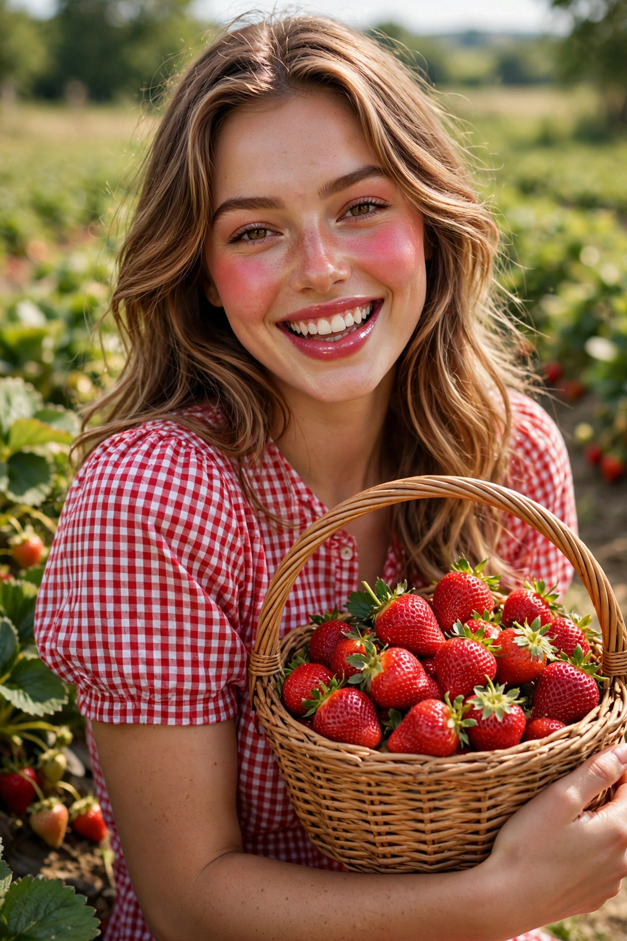 25 Strawberry Makeup Looks for a Fresh, Flirty Glow - idea 3